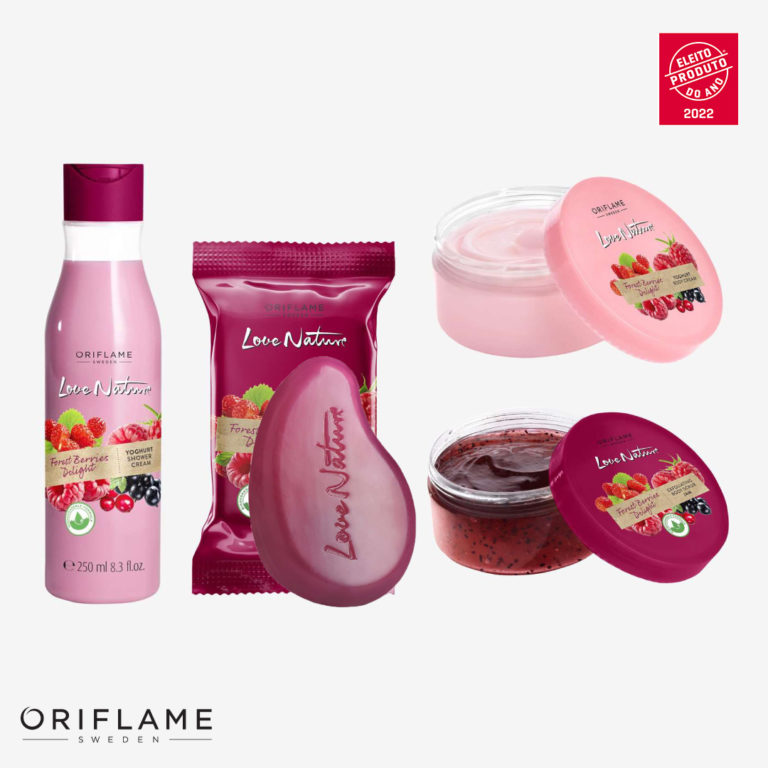 Linha Love Nature Forest Berries Delight Produto do Ano Portugal