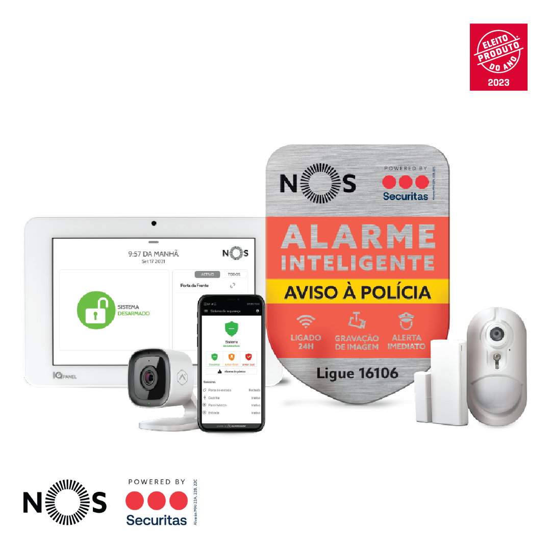 Alarme Inteligente NOS Securitas Produto do Ano Portugal