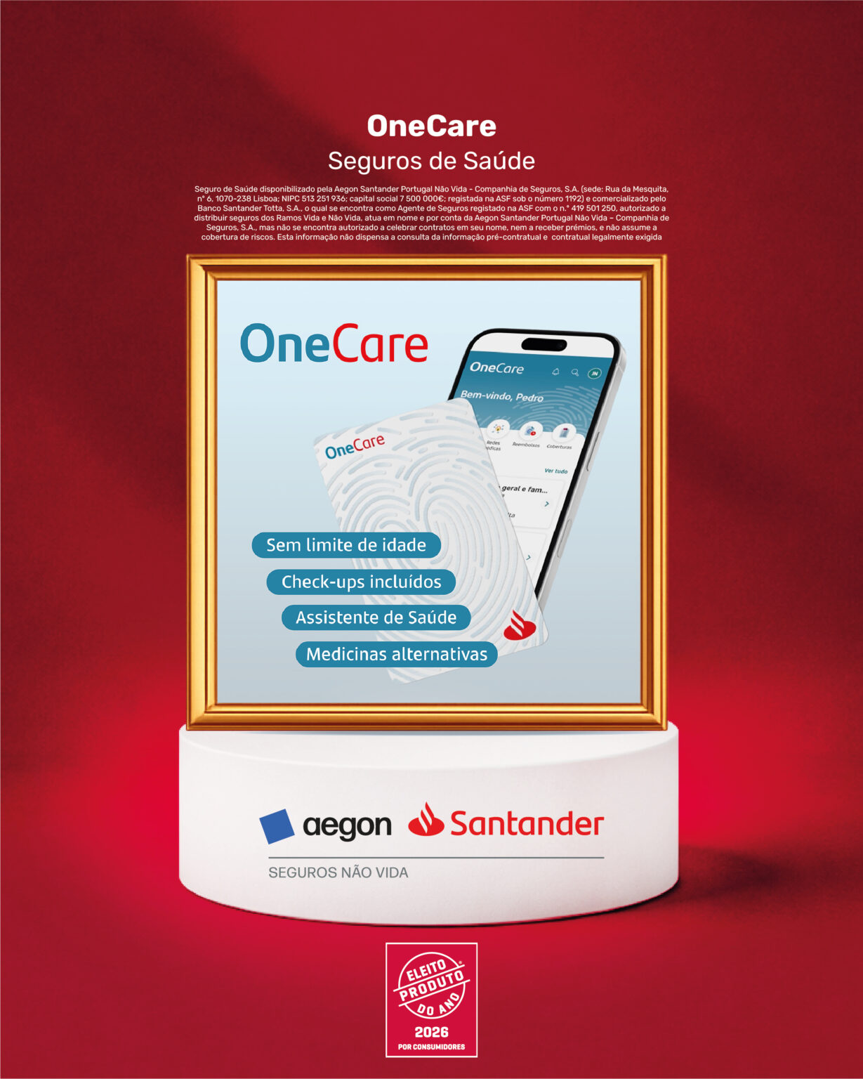Santander - OneCare - Produto do Ano Portugal
